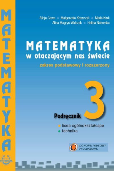 Podręcznik 3 "Matematyka w otaczającym..." ZR - wersja online