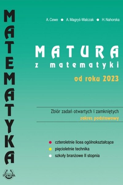 Matura z matematyki od roku 2023 - zakres podstawowy