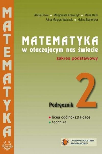 Zbiór zadań dla klasy 2. Kształcenie w zakresie podstawowym