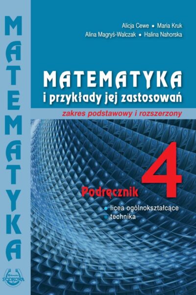 Podręcznik "Matematyka i przykłady jej zastosowań" kl. 4. ZR - wersja online