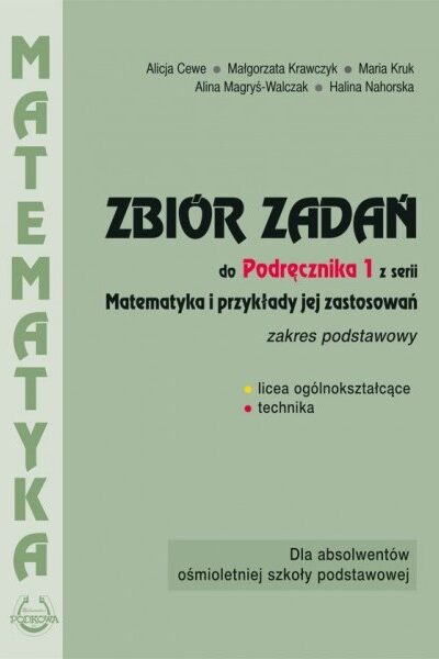 Zbiór zadań dla kl.1. zakres podstawowy