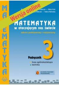Observe type Monograph Podręcznik 3"Matematyka w otaczającym..." ZR - Wydawnictwo PODKOWA